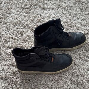Harley-Davidson Black High-Top Sneakers